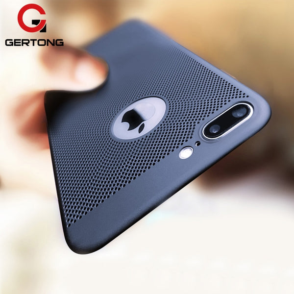Heat Dissipation Phone Case For iPhone X 10 8 7 6 6s Plus 5 5s SE