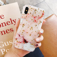 Gold Foil Bling Marble Phone Case