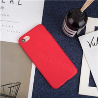 Case Luxury Soft Back Matte Color Cases