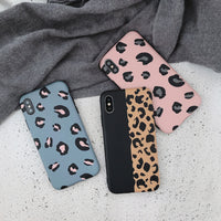 Case Colorful Leopard Print Phone Case For iphone XS Max XR X Case