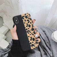 Case Colorful Leopard Print Phone Case For iphone XS Max XR X Case