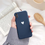 Case Lovebay Love Heart Pattern   Cover For Iphone 6 6S 7 8 Plus XS Max XR X