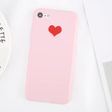 Case Lovebay Love Heart Pattern   Cover For Iphone 6 6S 7 8 Plus XS Max XR X