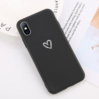 Case Lovebay Love Heart Pattern   Cover For Iphone 6 6S 7 8 Plus XS Max XR X