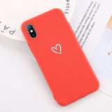 Case Lovebay Love Heart Pattern   Cover For Iphone 6 6S 7 8 Plus XS Max XR X