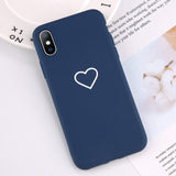 Case Lovebay Love Heart Pattern   Cover For Iphone 6 6S 7 8 Plus XS Max XR X