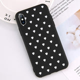 Case Lovebay Love Heart Pattern   Cover For Iphone 6 6S 7 8 Plus XS Max XR X