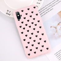 Case Lovebay Love Heart Pattern   Cover For Iphone 6 6S 7 8 Plus XS Max XR X