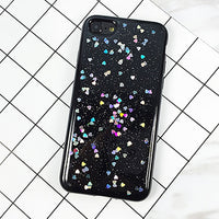 Clear Glitter Star Cover For iphone XS MAX X 7 8 plus