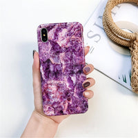 Case Marble Silicone Phone