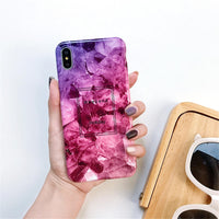 Case Marble Silicone Phone