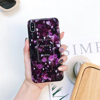 Case Marble Silicone Phone