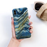 Case Marble Silicone Phone