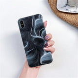 Case Marble Silicone Phone