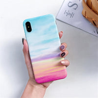 Case Marble Silicone Phone