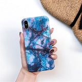 Case Marble Silicone Phone