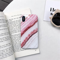 Case Marble Silicone Phone