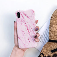 Case Marble Silicone Phone