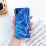 Case Marble Silicone Phone