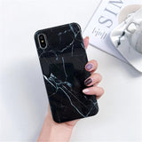 Case Marble Silicone Phone