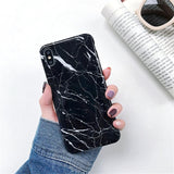 Case Marble Silicone Phone