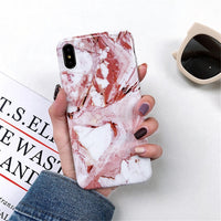 Case Marble Silicone Phone