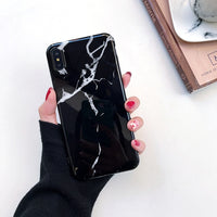 Case Marble Silicone Phone