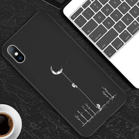 Lovebay Phone Case For iPhone 6 6s 7 8 Plus X XR XS Max 5 5s SE Fashion Abstract Art Lover Face Soft TPU For iPhone X Phone Case