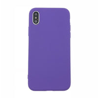 Case Solid Color Silicone Couples Cases For iphone XR X XS Max 6 6S 7 8 Plus C