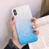 Phone Case For iPhone 7 8 Plus Dream Shell Pattern