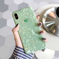 Phone Case For iPhone 7 8 Plus Dream Shell Pattern