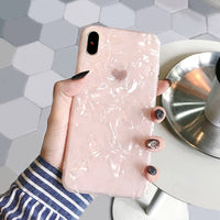 Phone Case For iPhone 7 8 Plus Dream Shell Pattern