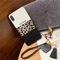 Case Colorful Leopard Print Phone Case For iphone XS Max XR X Case