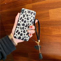 Case Colorful Leopard Print Phone Case For iphone XS Max XR X Case