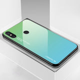 Gradient Tempered Glass Case For Xiaomi Redmi Note 7 5 6 Pro Pocophone