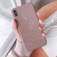 Case Cute 3D Emboss Cartoon Patterned Phone Case For iphone X 8 7 6 6S